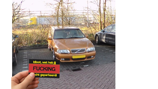 Set Anti Aso-parkeerkaartjes - 20 st.